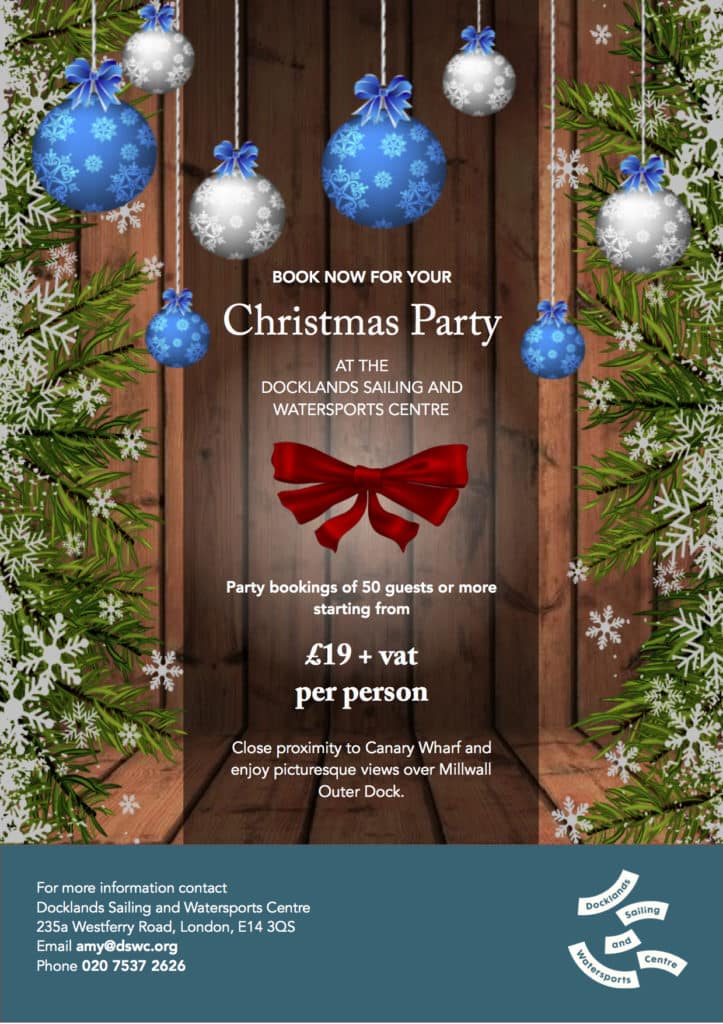 Book Now for Your Christmas Party - DSWC